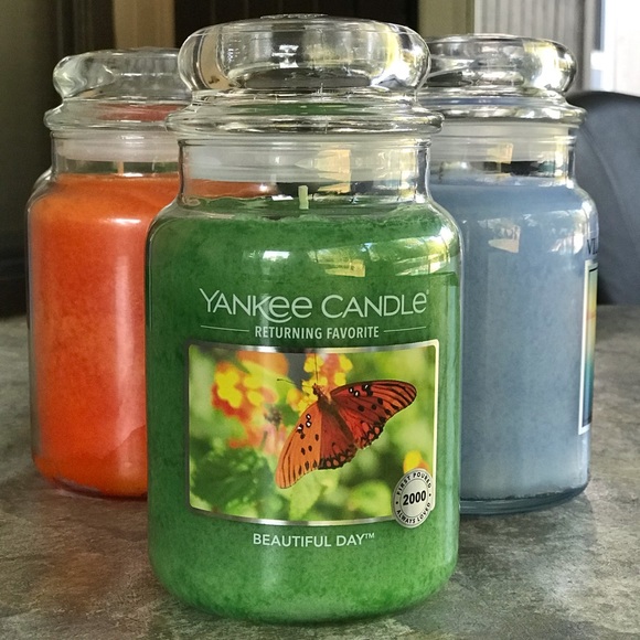 Yankee Candle Beautiful Day Large 22 Oz. Jar, New